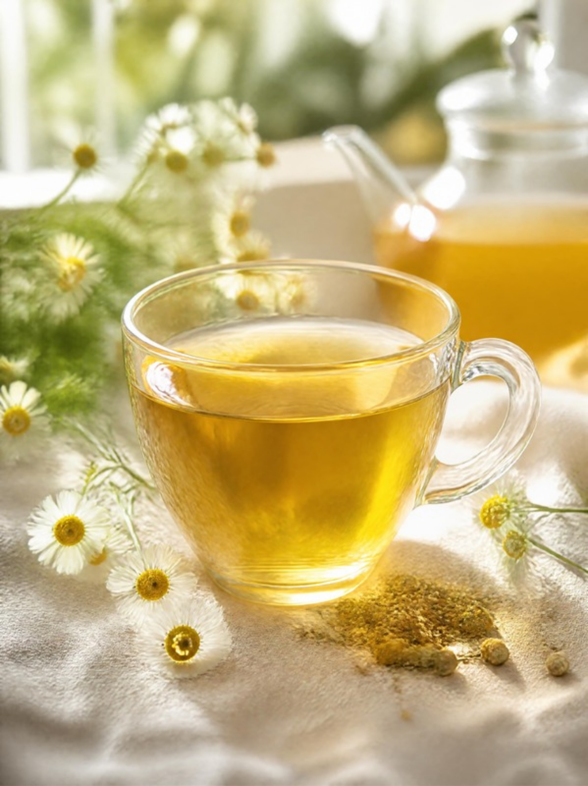 A delicious cup of Organic Chamomile Infusion by Rayz Haven