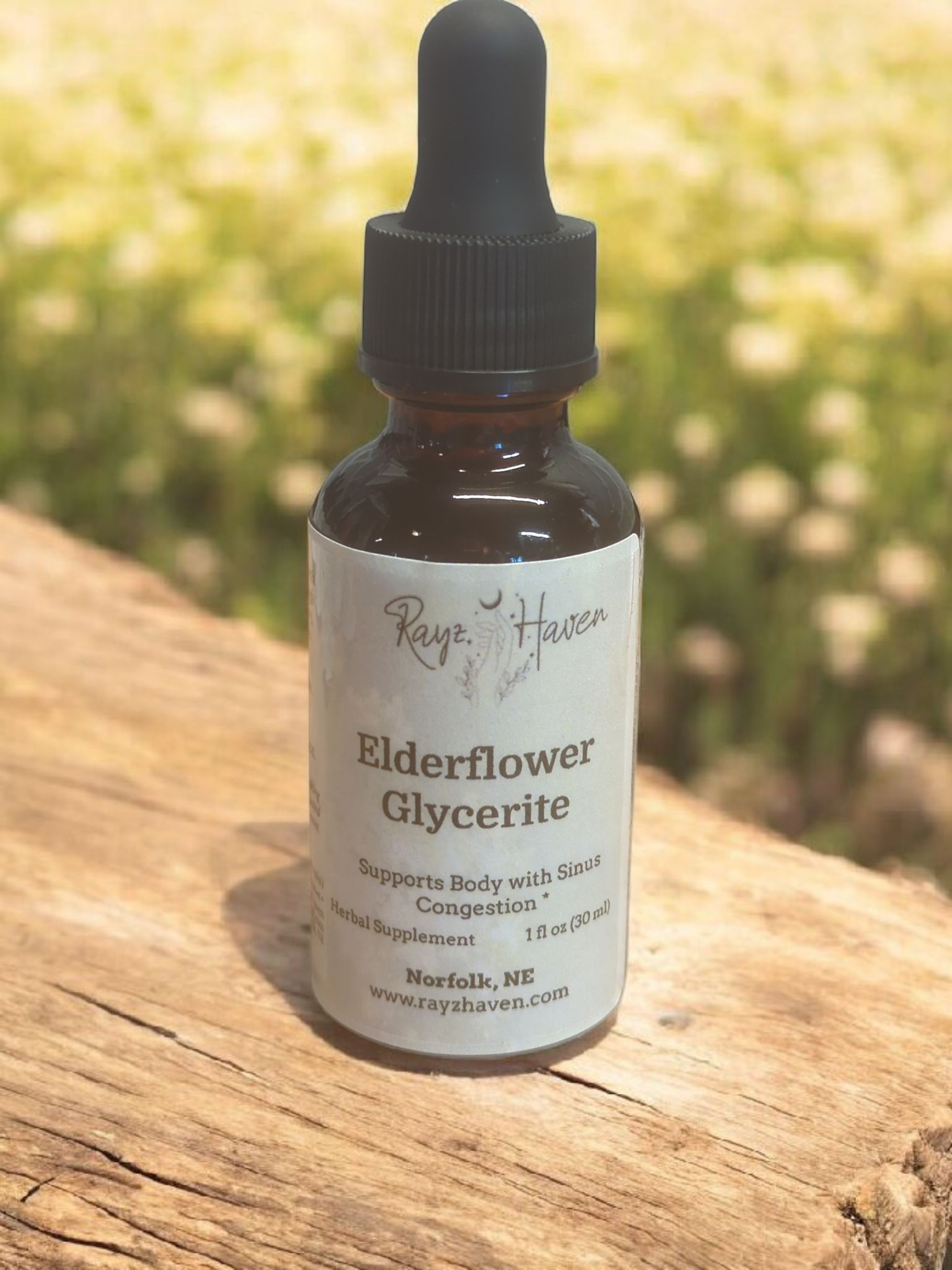 Elderflower Glycerite