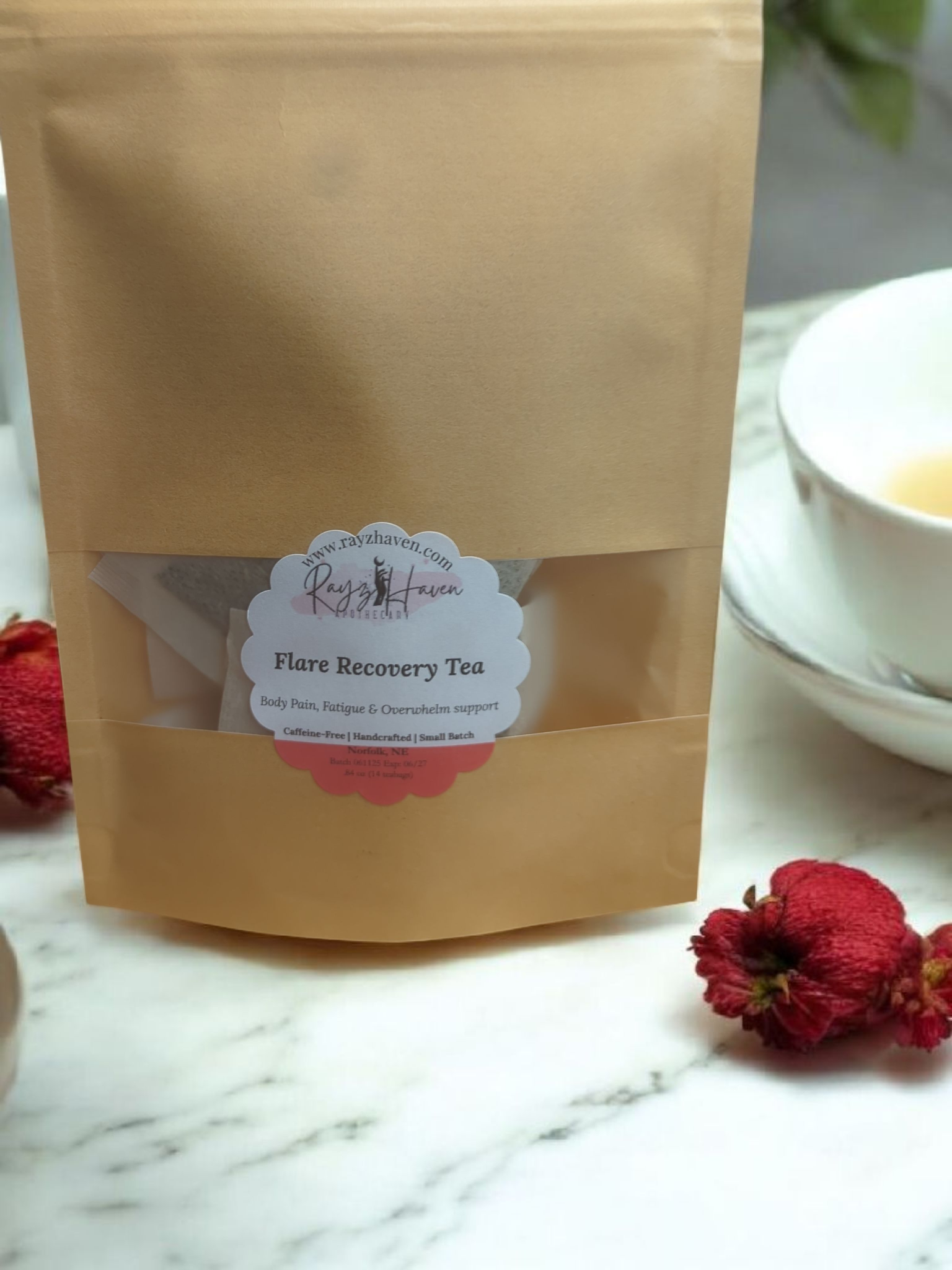 Flare Recovery Tea – Rayz Haven Herbal Products