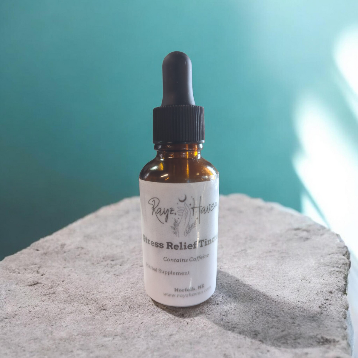 Stress Relief Tincture – small-batch tincture by Rayz Haven Herbal Products