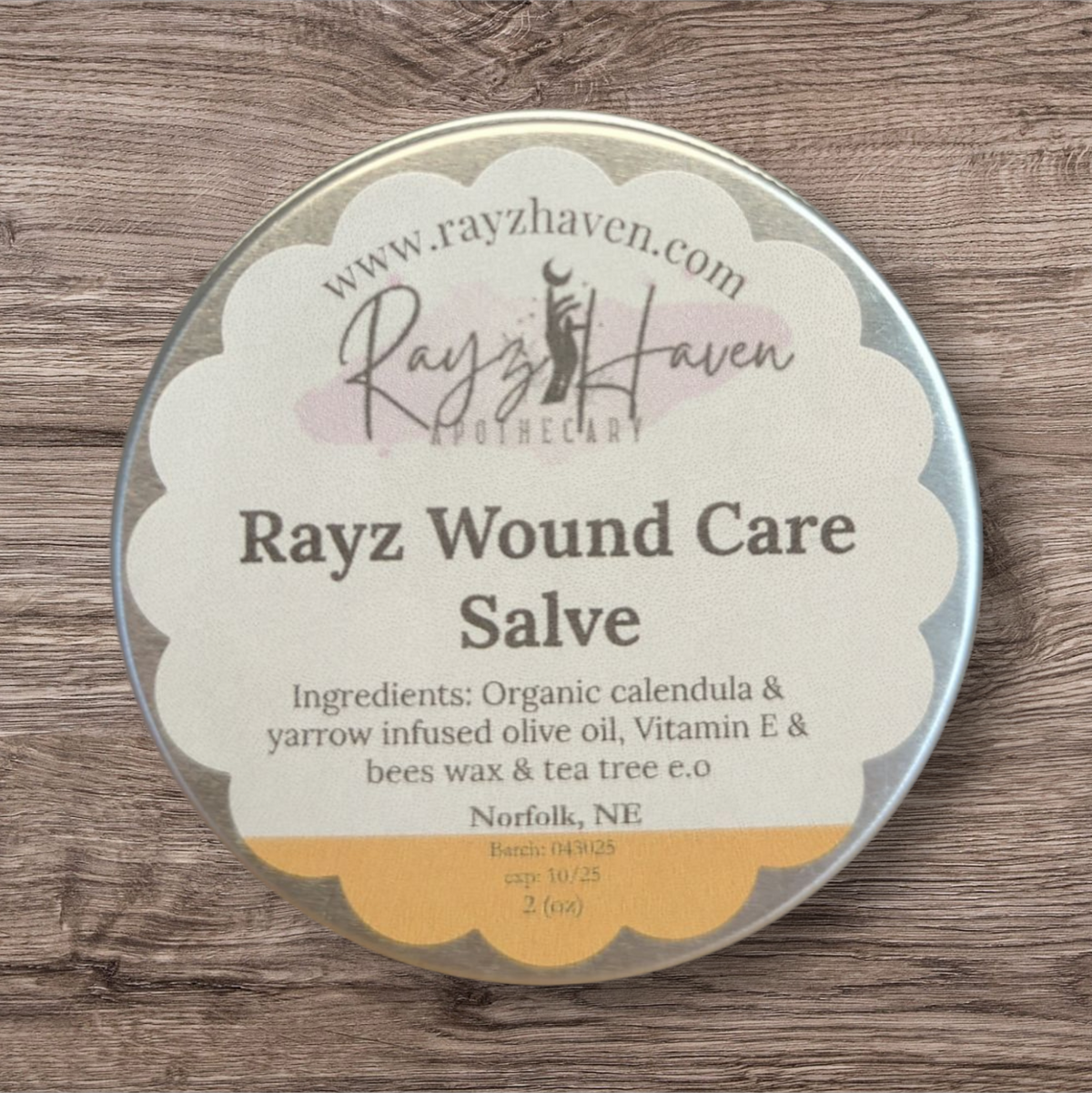 Rayz Wound Care Salve 2 oz
