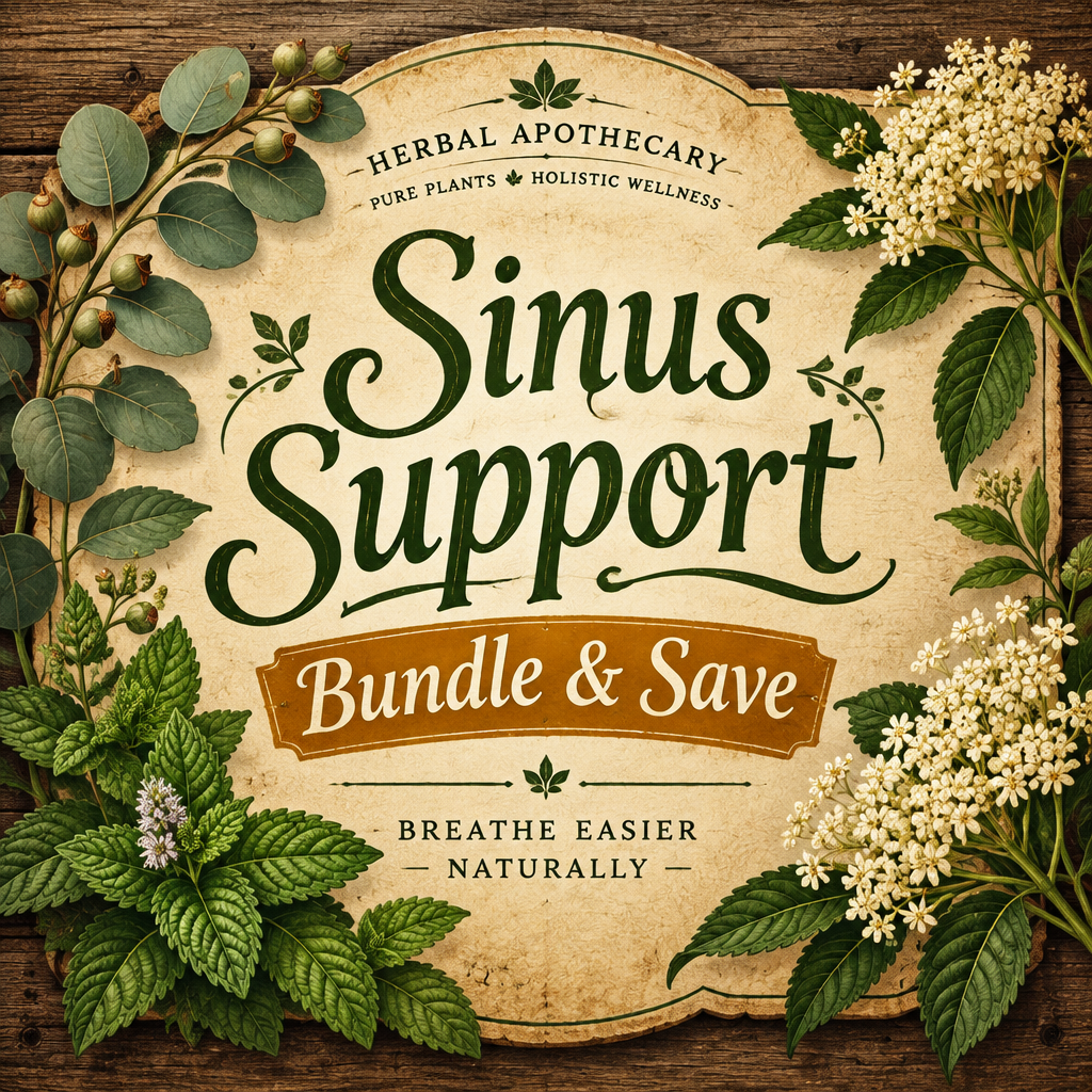 Sinus Support Bundle - Three Herbal Preparations - Starting at $57.97.